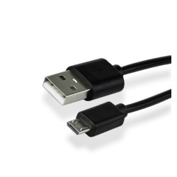 KABEL GREEN MOUSE USB MICRO-A 2.0 1METER ZWART