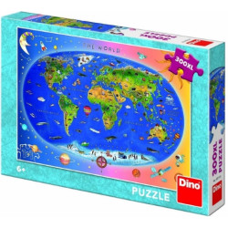 Puzzel De wereldkaart (300XL)